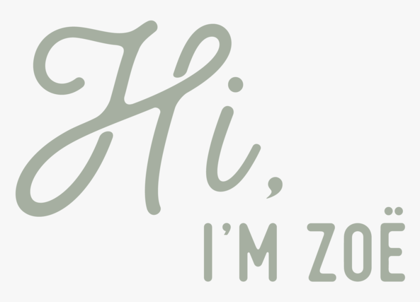 Hi, I M Zoe - Calligraphy, HD Png Download
