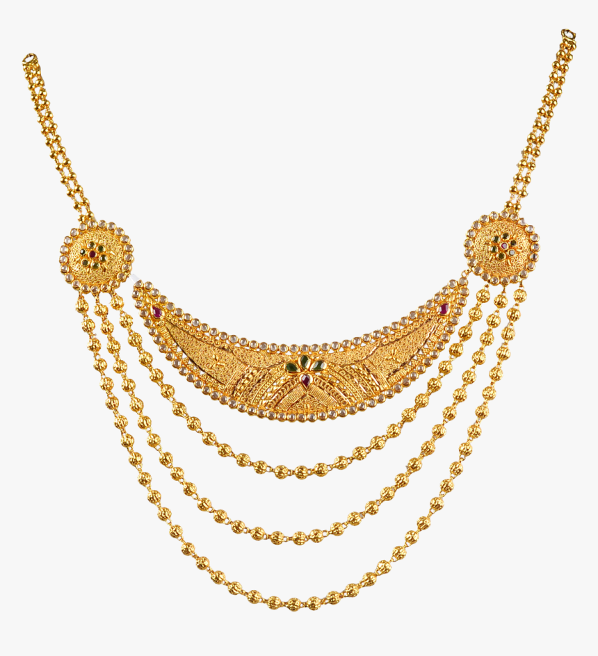 Chain Type Necklace, HD Png Download