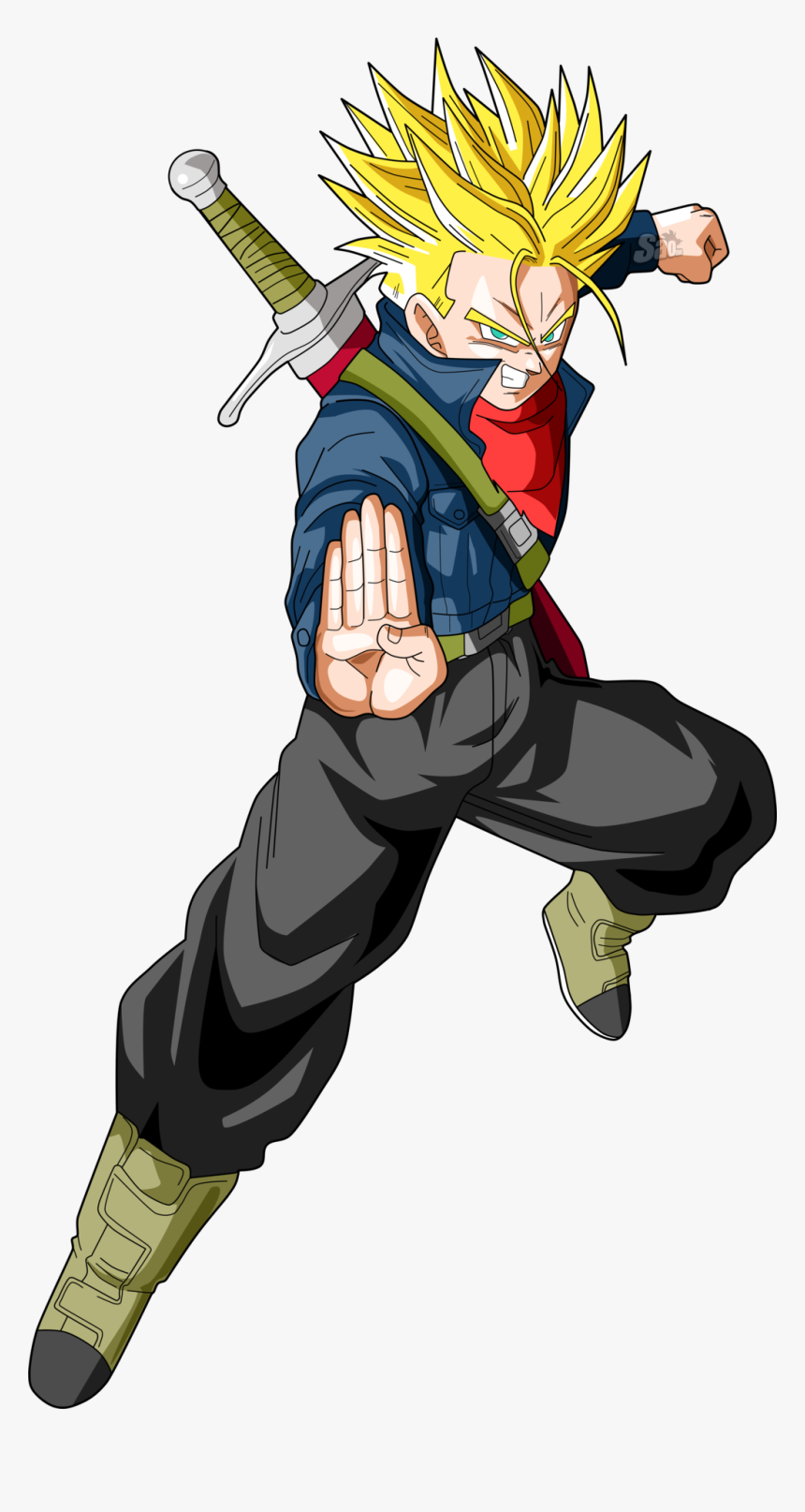Future Trunks Dbs Ssj, HD Png Download , Transparent Png Image PNGitem