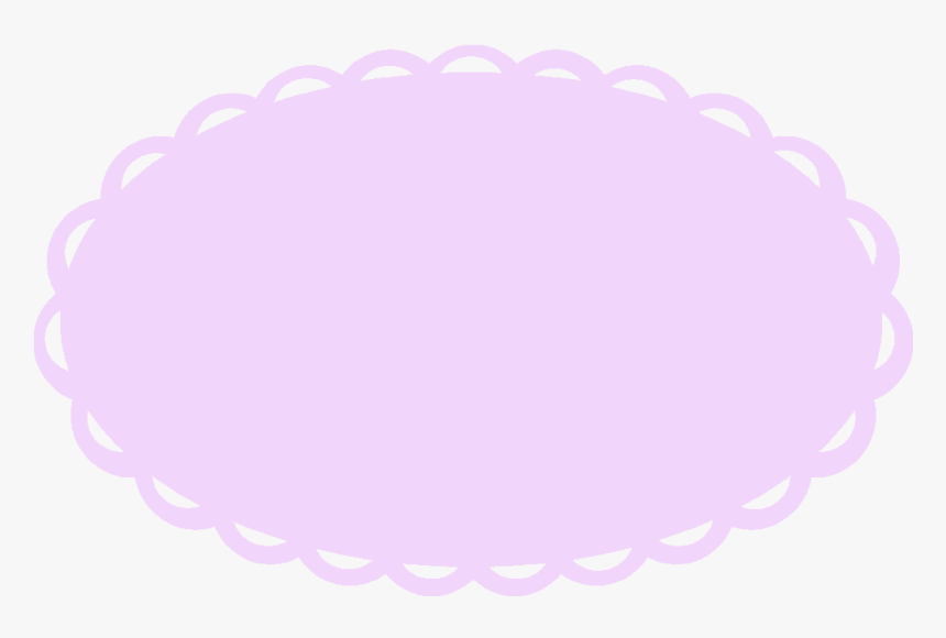 Frame Rosa Redondo Png, Transparent Png