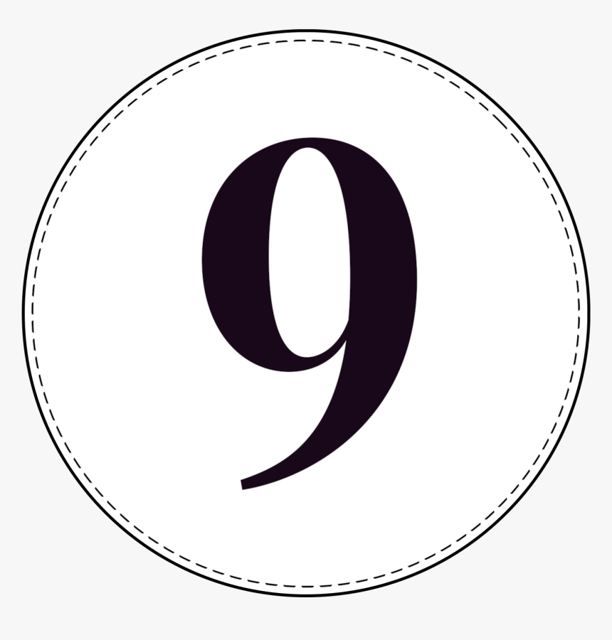 Circle Banner Number - Circle, HD Png Download