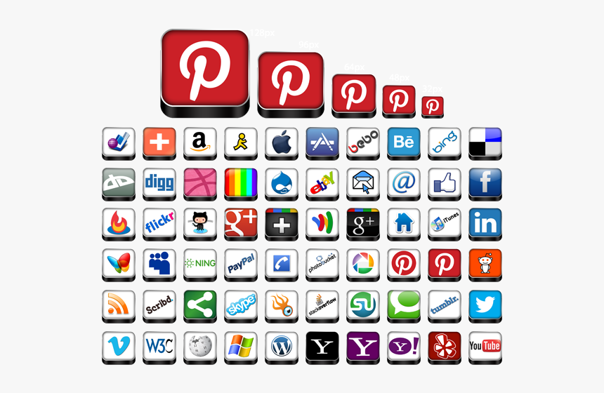 People Social Media Icons - Share This Icon, HD Png Download