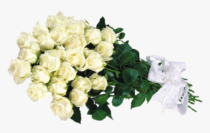 Букет Белых Роз Png - Bunch Of White Roses, Transparent Png