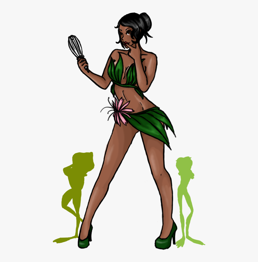 Pin Up Princess Tiana By Ohbyrne - Pin Up Princess Tiana, HD Png Download