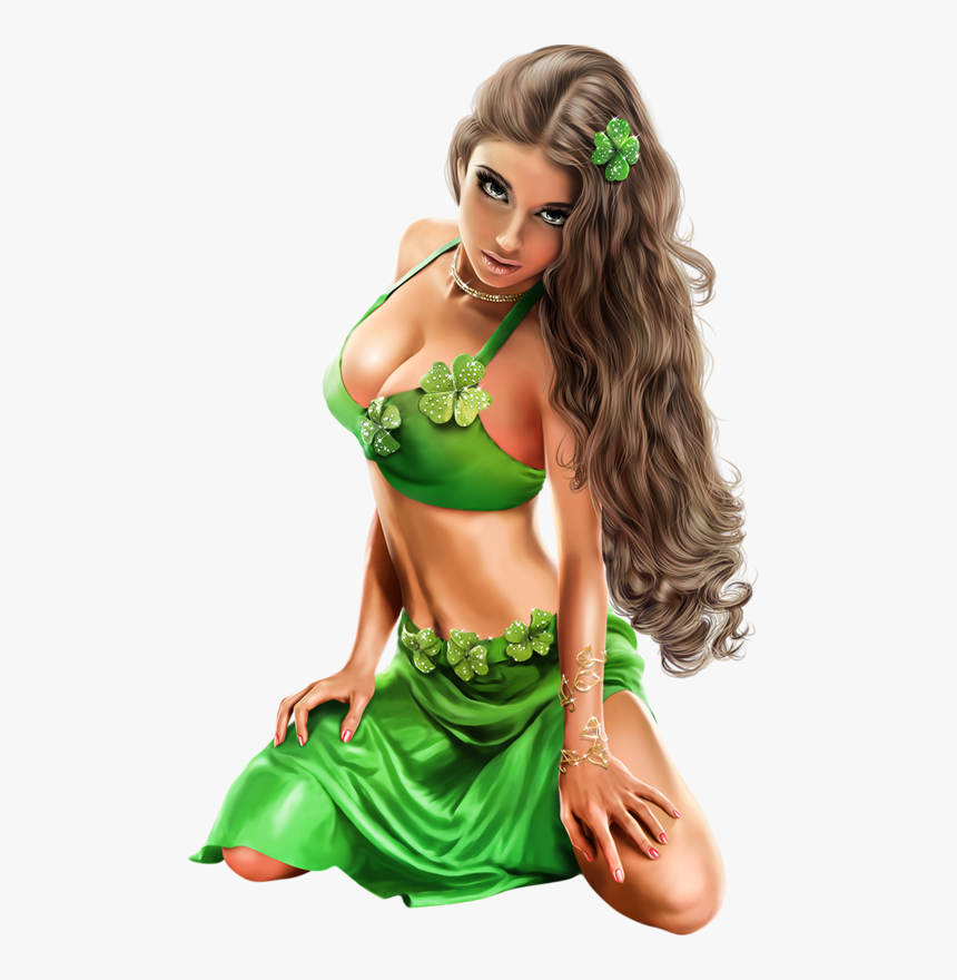 Pin Up Girl 3d, HD Png Download