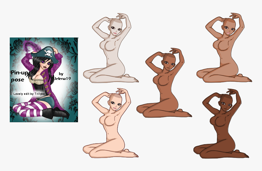 Clip Art Poses Jelena S Bimbo - Illustration, HD Png Download