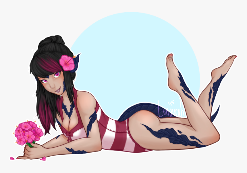 Au Ra Fanart Bikini, HD Png Download