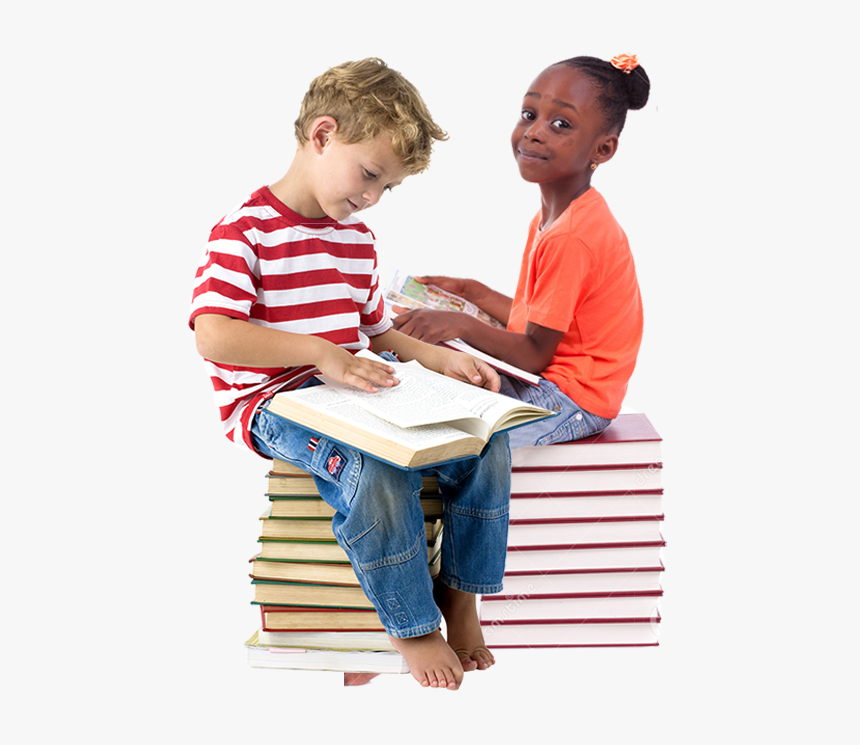 African American Girl Sitting, HD Png Download