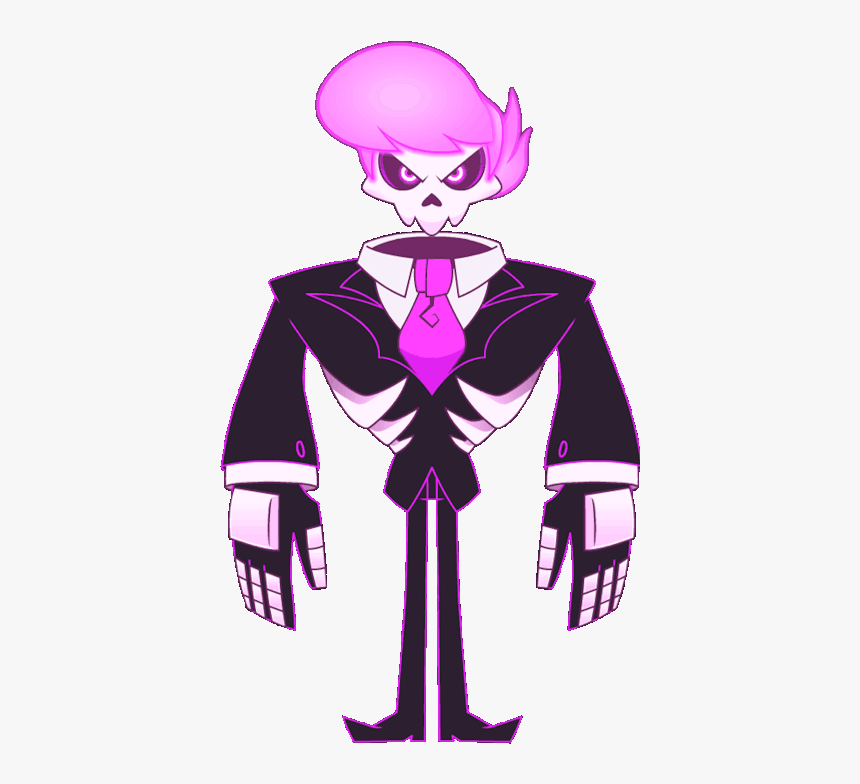 Pink Fictional Character Purple Violet - Mystery Skulls Animated Lewis, HD Png Download