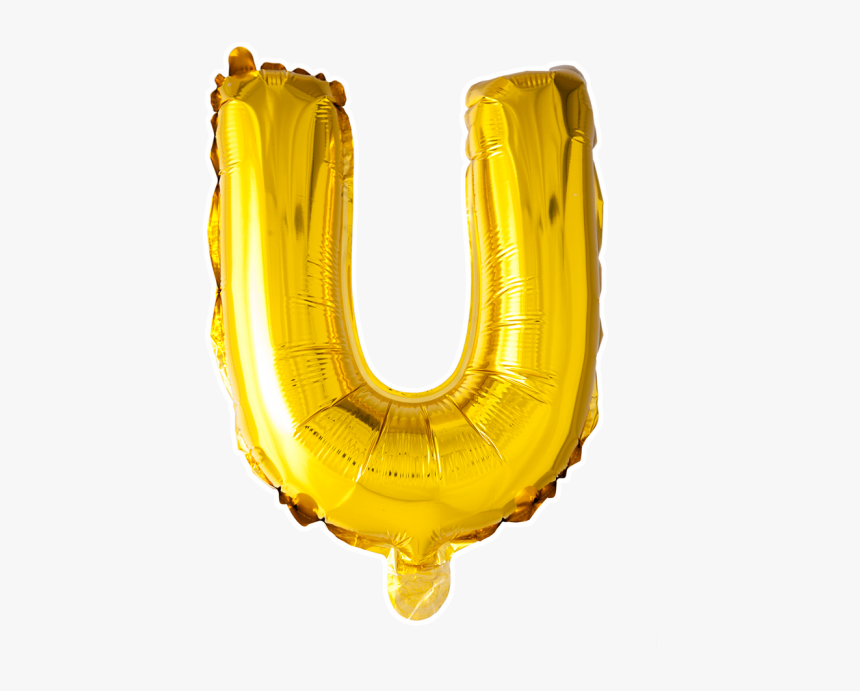 Foilballoon U , 40 - U Balloon Letters Png, Transparent Png