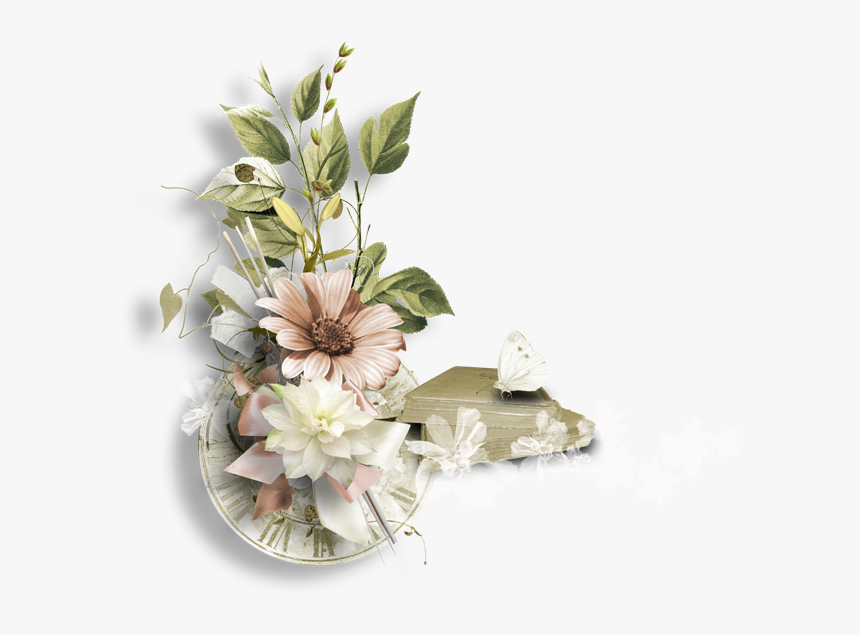 Beige Bouquet Png, Transparent Png