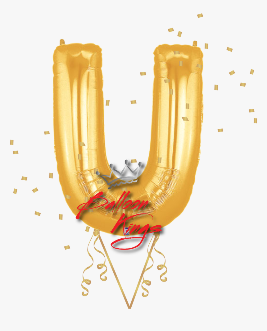 Gold Letter U, HD Png Download