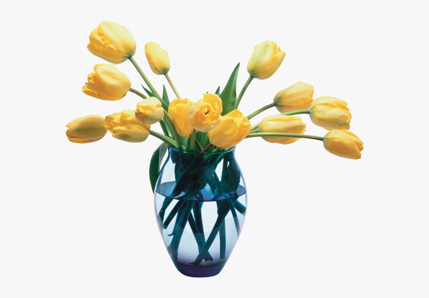 Vase Of Flowers Png, Transparent Png