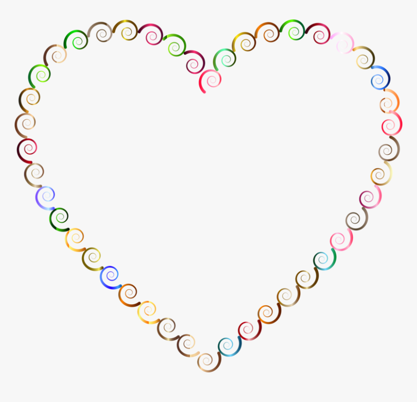 Pink,heart,love - Circle, HD Png Download
