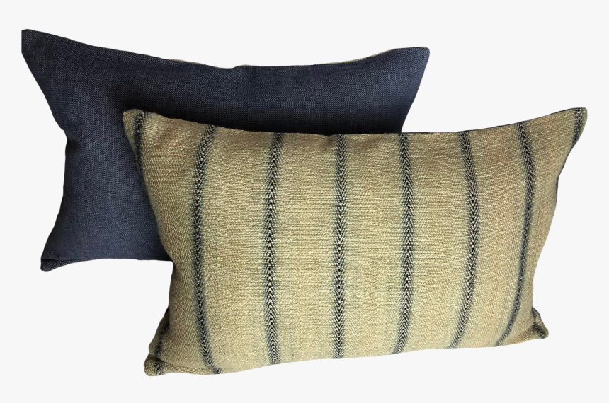 Ralph Lauren Woven Stripe Pillow With 90/10 Down Insert - Cushion, HD Png Download