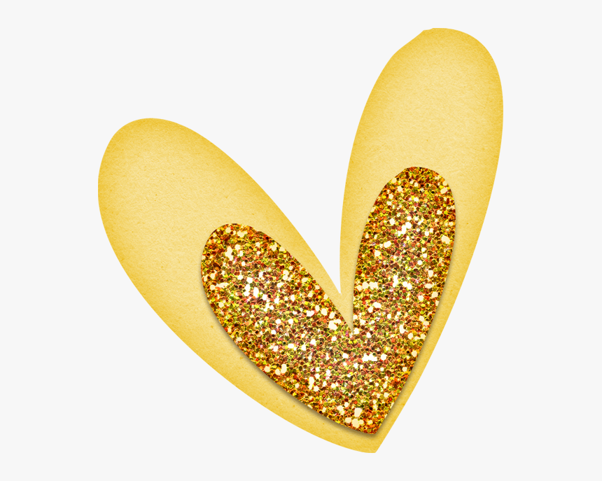 Gold Hearts Clipart, HD Png Download