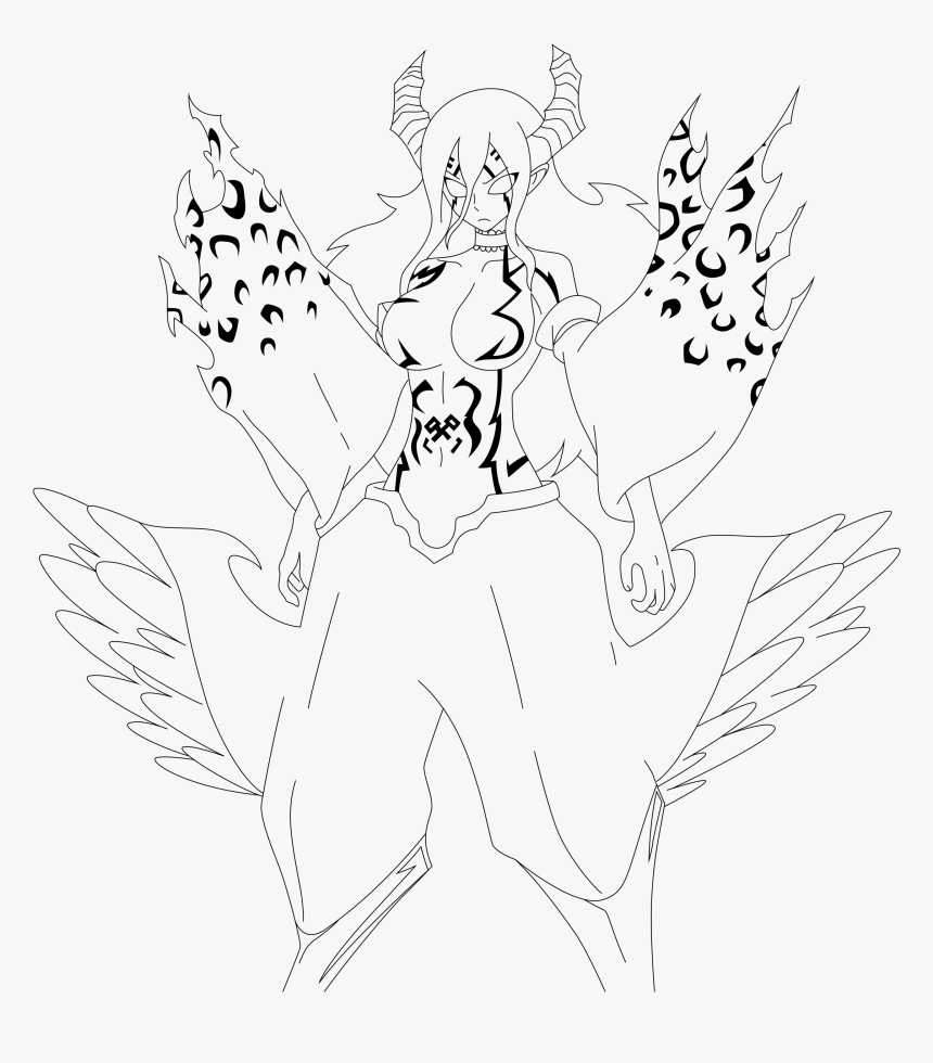 Fairy Tail Seilah Lineart, HD Png Download