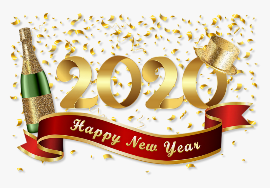 ❄️ 2020 Png, Tube ❄️ Happy New Year Clipart, 2020 ❄️ - Transparent Happy New Year Banner, Png Download
