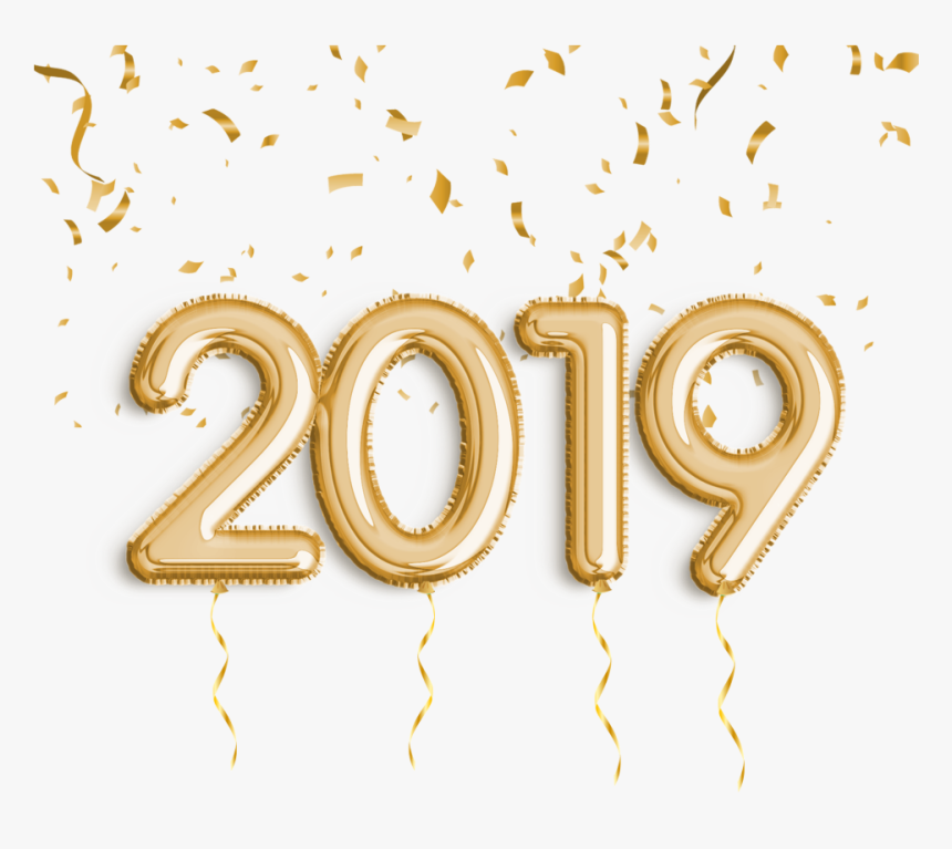 #happynewyear #winter #winterwonderland #snow #snowing - 2019 Balloons With String, HD Png Download