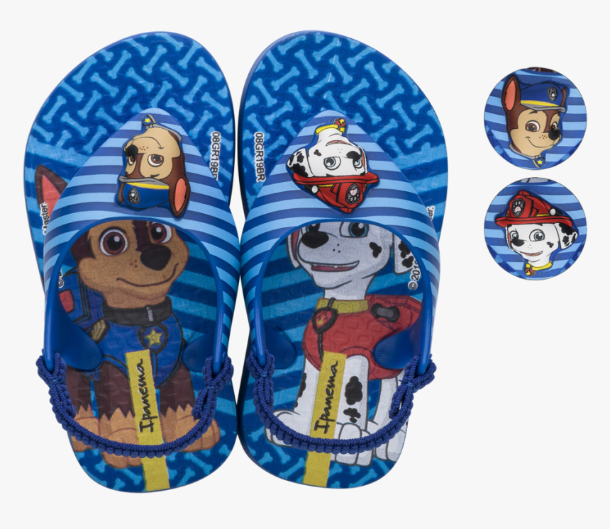 Chinelo Patrulha Canina Ipanema, HD Png Download