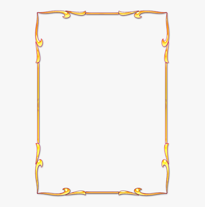 Рамка Для Виньетки Png, Transparent Png