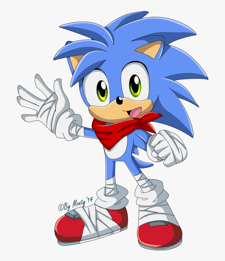 Monty And Sonic The Hedgehog, HD Png Download
