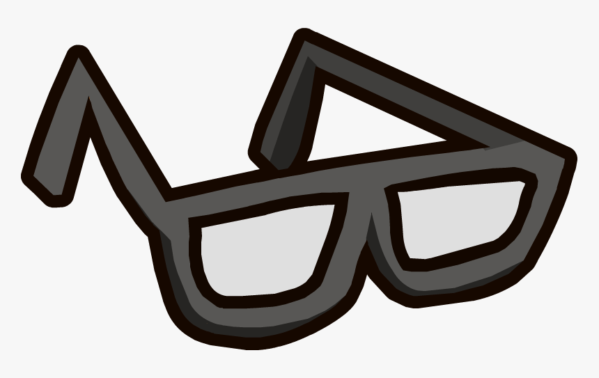 Club Penguin Wiki - Club Penguin Glasses, HD Png Download