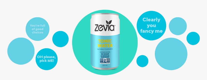 Zevia Sugar-free Zero Calorie Tonic Water Mixer - Zevia, HD Png Download