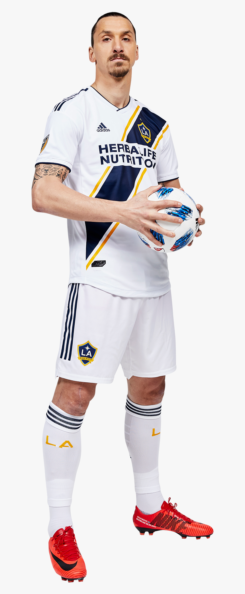 Zlatan Ibrahimovic render - Ibrahimovic Png La Galaxy, Transparent Png