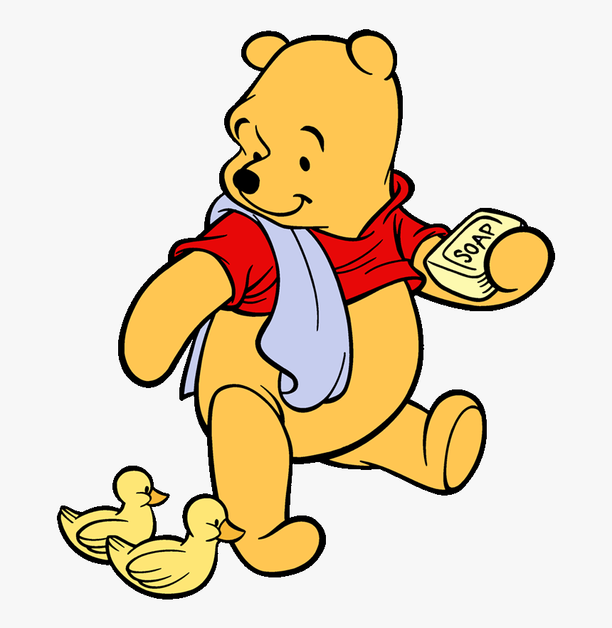 Snow Tubing Clip Art - Winnie The Pooh Transparent Gif, HD Png Download