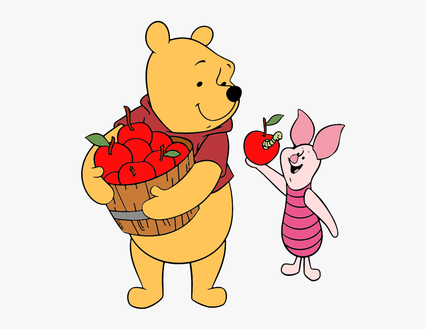 Cartoon Winnie The Pooh Piglet, HD Png Download