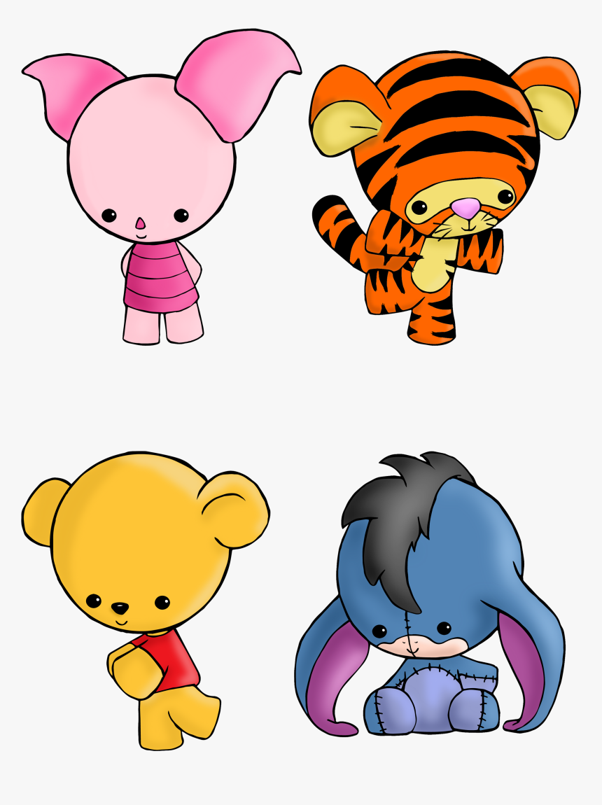 Nursery Drawing Winnie The Pooh Picture Royalty Free, HD Png Download