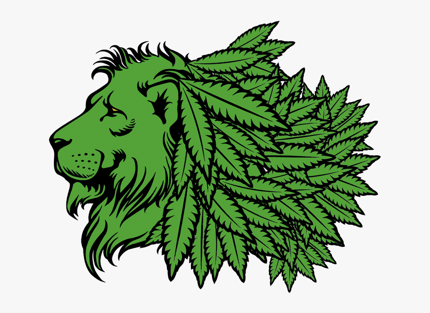 Transparent Lion Head Png - Lion Head Clipart Green, Png Download