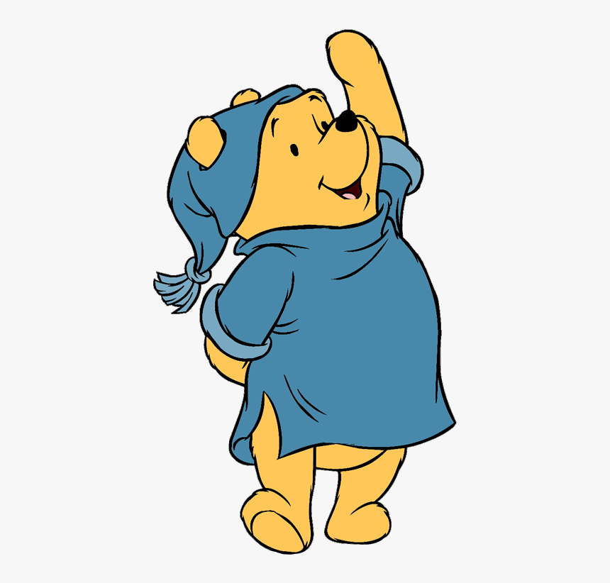 Disney Winnie The Pooh Clipart Page 6 - Pooh Bear Good Night, HD Png Download