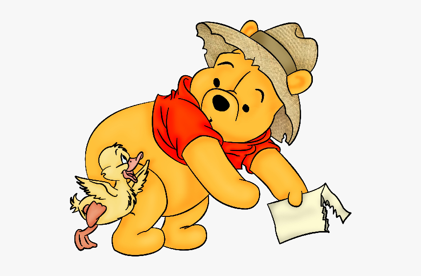 Pooh Easter - Winnie The Pooh, HD Png Download