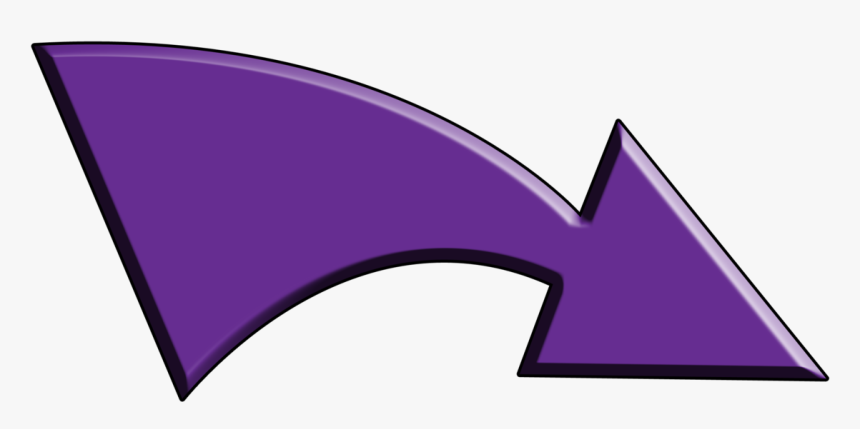 Graphic Freeuse Download Purple Arrow Clipart - Purple Arrow Clip Art, HD Png Download
