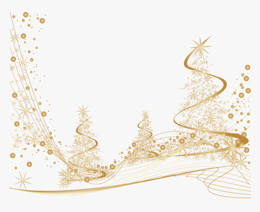 #christmastree #star #stars #gold #sparkle #spiral - Boules Noel Or Png, Transparent Png