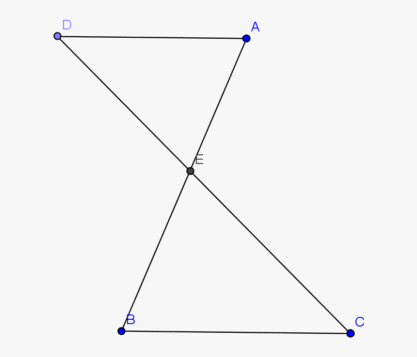 Parallel Lines In 2 Triangles, HD Png Download