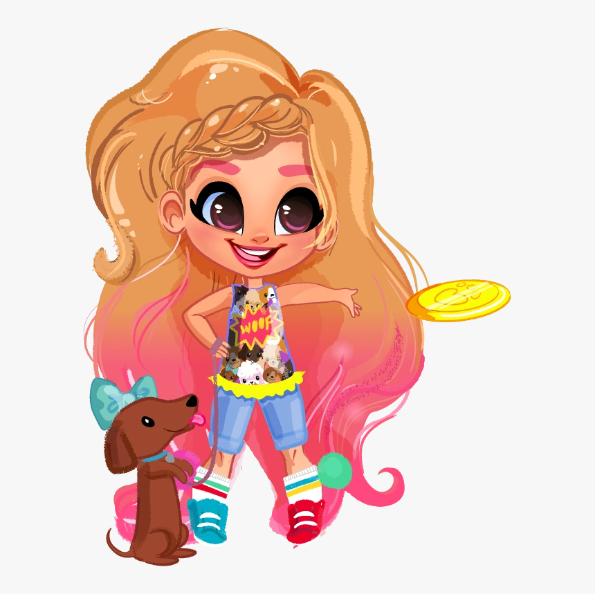 Hairdorables Kat Walk Series 1, HD Png Download