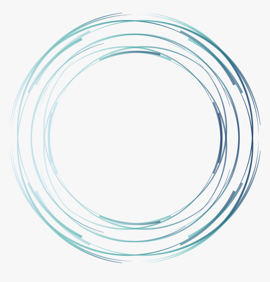 Circle Vector Blue - Circle, HD Png Download