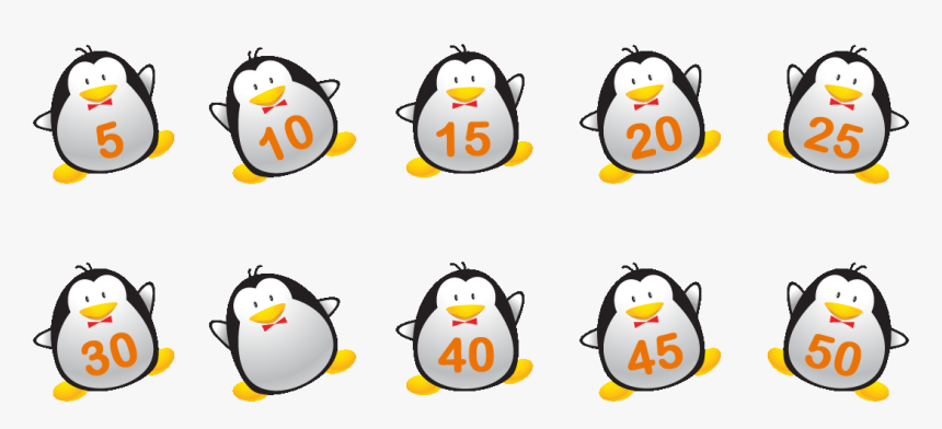 Kg Math - Counting In 5s To 50, HD Png Download