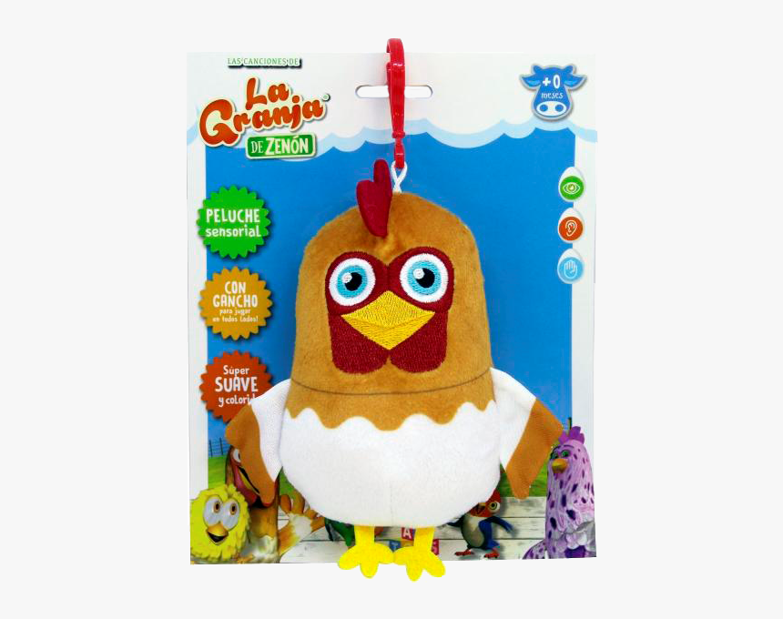 Juega Y Aprende Con El Gallo Bartolito La Granja De - Granja De Zenon Peluches, HD Png Download
