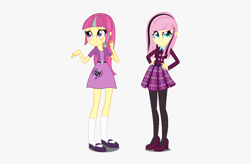 Fluttershy Pinkie Pie Applejack Rarity Rainbow Dash - Mlp Eg Sour Sweet Pony, HD Png Download