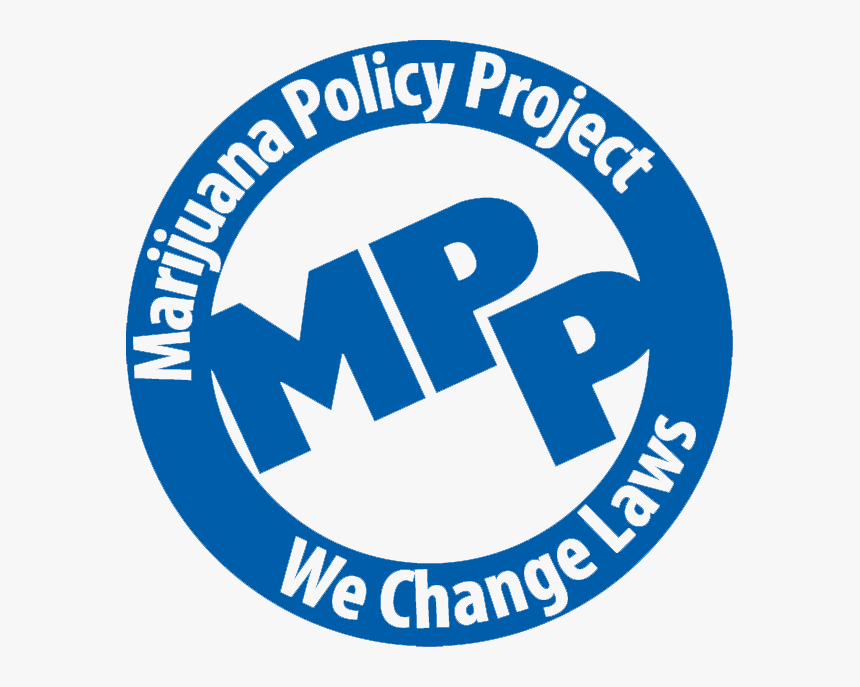 Mpplogo We Change Laws Transparent - Marijuana Policy Project Logo, HD Png Download