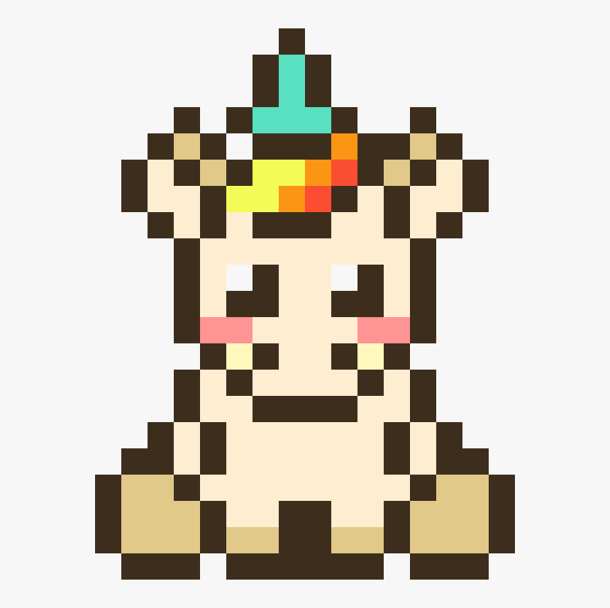 Pixel Art Cute Unicorn, HD Png Download