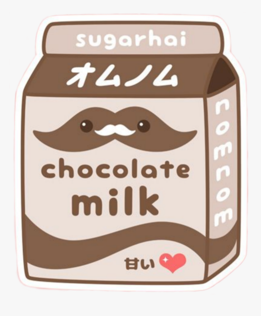 #chocolatemilk #kawaii #chocolate #brownaesthetic #chocolateaesthetic, HD Png Download