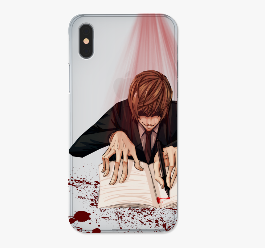 Case Transparente Light Yagami De Luh Rodriguesna - Imagens Do Light Yagami, HD Png Download