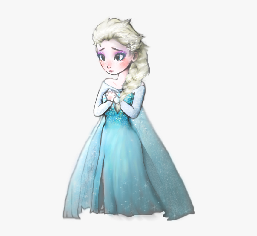Queen Elsa As A Chibi Or Some Kinda By Wulcanis On - Illustration, HD Png Download