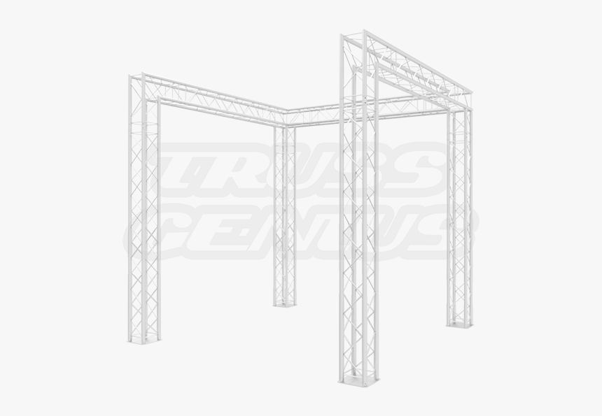 8-foot Truss Trade Show Booth With Open Front - Plate Girder Bridge, HD Png Download