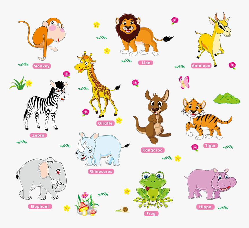 Children S Wall Stickers Early Education Infant Stickers - Wall Decal, HD Png Download